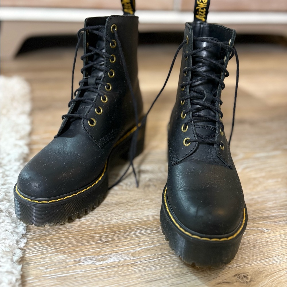 Doc Martens Black Leather Boots